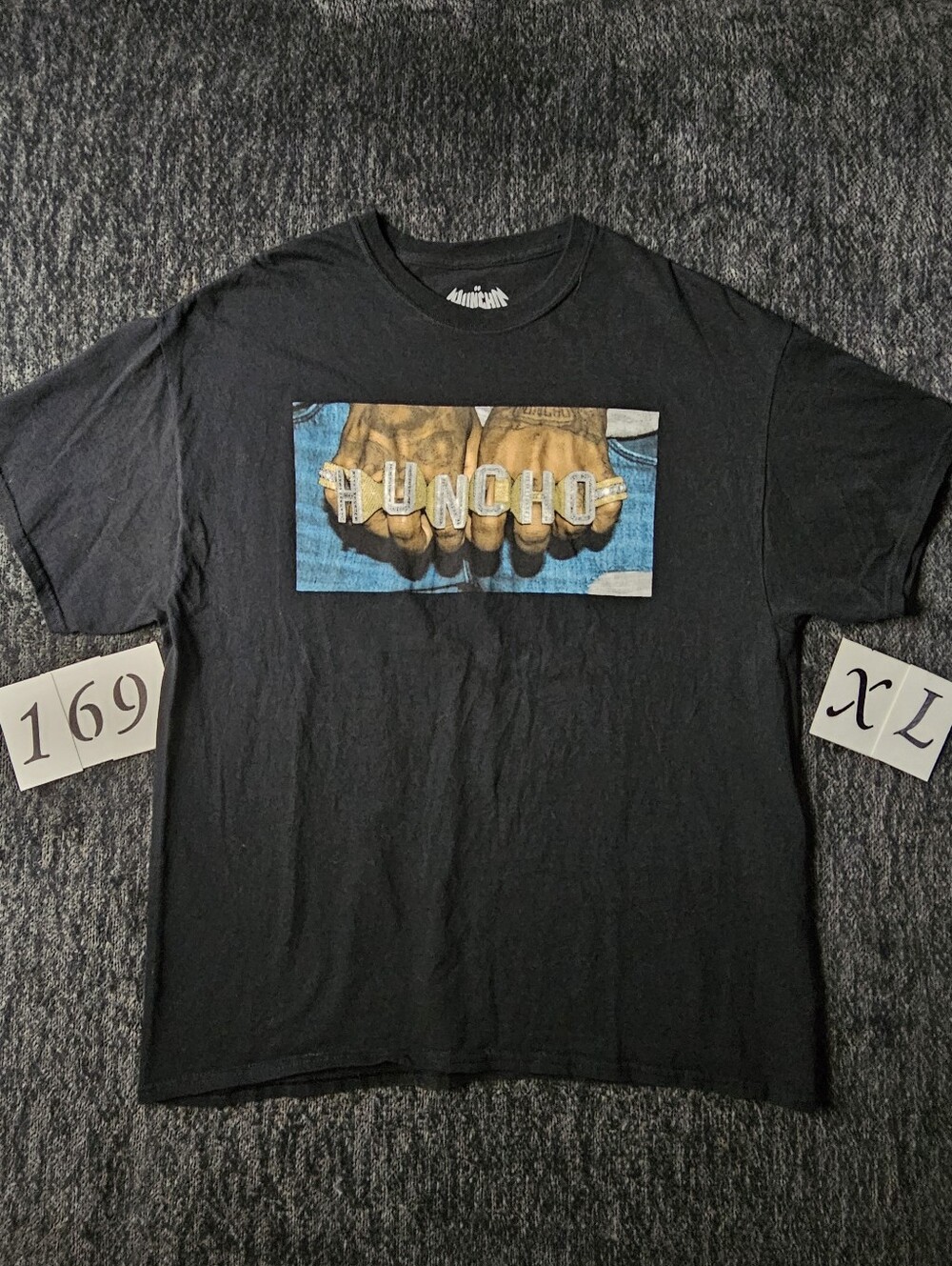 Huncho Graphic Tee - Black Men’s Shirt